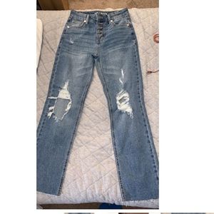 straight leg jeans